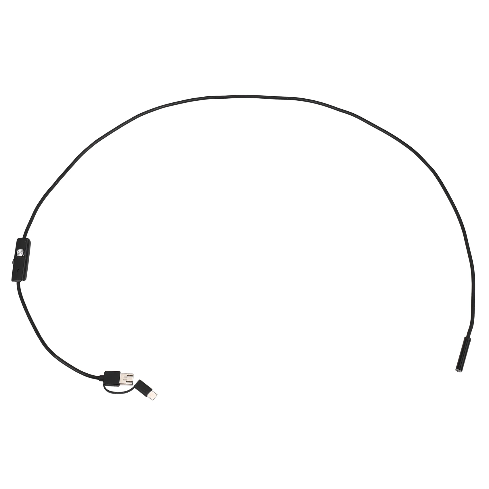 المنظار الصناعي Borescope ، كاميرا التفتيش ، المدمج في 6 المصابيح ، IP67 مقاوم للماء ، USB نوع C ، أندرويد Smar ، 3 في 1