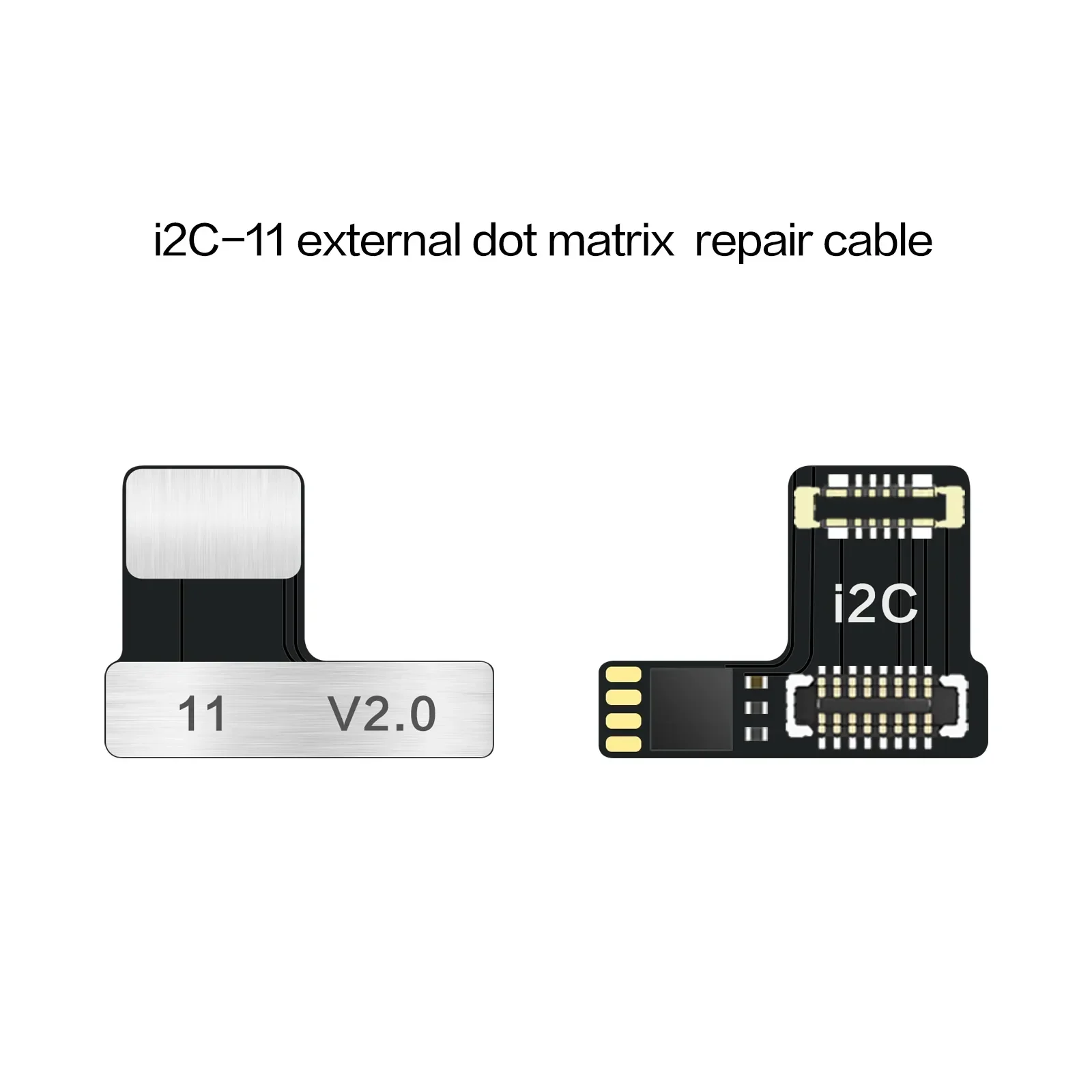 Шлейф с точечной матрицей I2C, бесплатный Пайка для IPhone, идентификационная метка для распознавания лица на FPC, поддержка смарт-программатора MC12/ MC14 /i6S