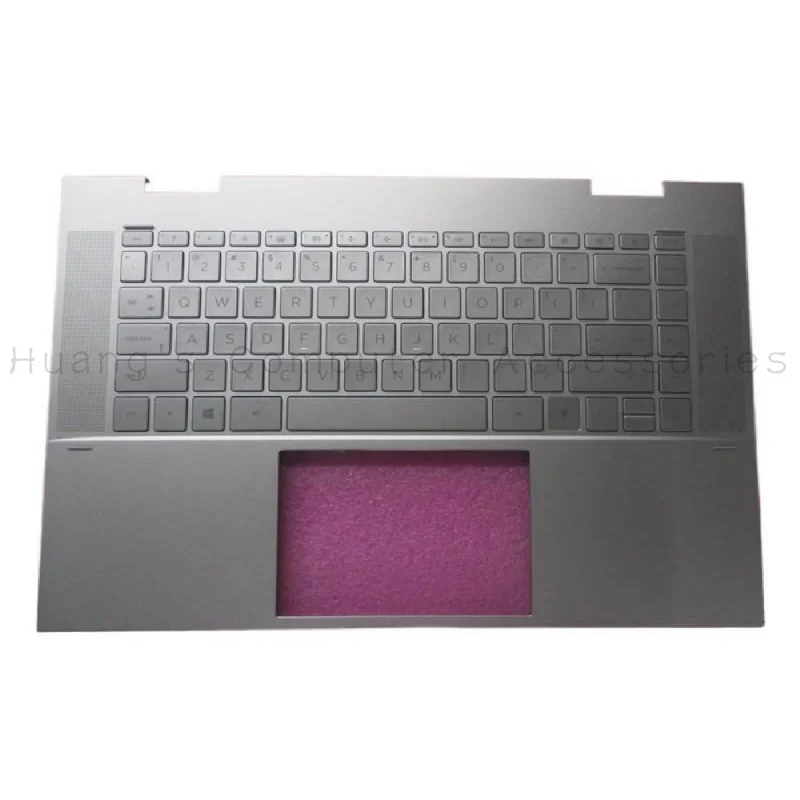 SS+Palmrest With Keyboard M45474-001 For HP ENVY X360 15T-ES 15M-ES Laptop Replacement Part