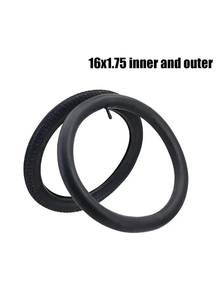 AliExpress NONE For Anti-Slip Bike Tires for Single Speed Bike  16X1.75 (47-305) inner and outer tires New High Quality