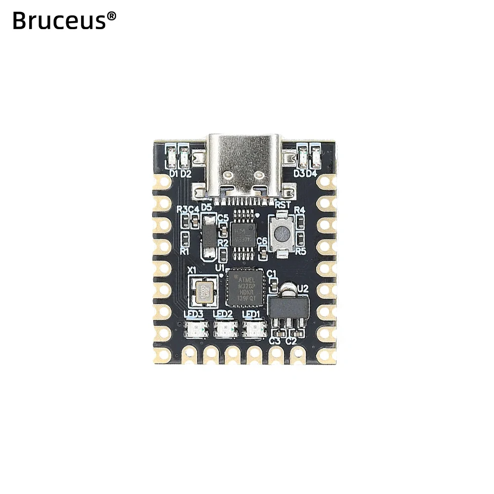 

Supermini Nano V3.0 Development Board, Type-C USB/CH340E, Ultra-Small ATMEGA328P Microcontroller