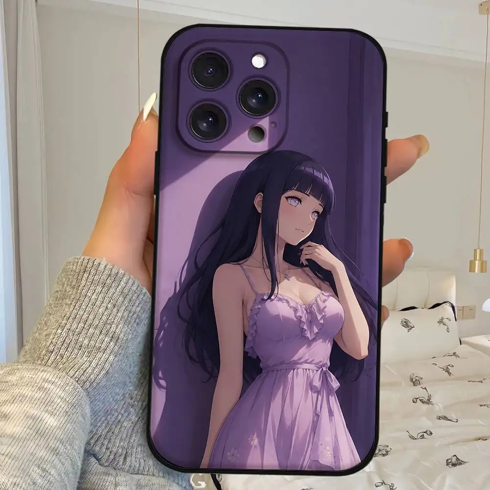 H-Hinata Hyuga Phone Case For IPhone 17 16 15 14 13 12 11 PRO MAX PLUS Mini TPU Soft To Skin-friendly Case