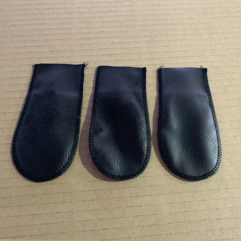 

6pcs Piano Pedal Covers Durable Protective Sleeves Black Color Long Serving Life Waterproof Mittens Foot Pad Protectors