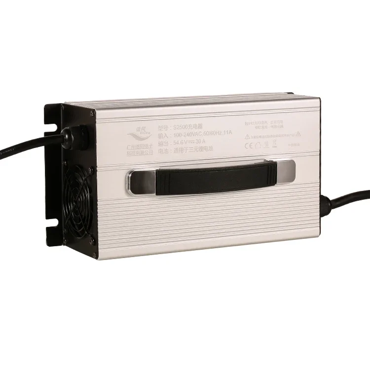 CE S2500 Electric car Battery Charger 20S 73V 25A LiFePO4 battery chargers with CE & EMC global certifiactions