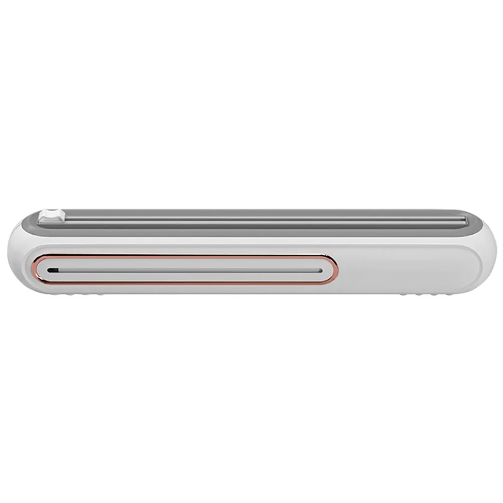 15.16 X 2.76 X 2.17 In Magnetic Refillable Plastic Wrap Dispenser Reusable Household Food Plastic Wrap Dispenser No Cling Film