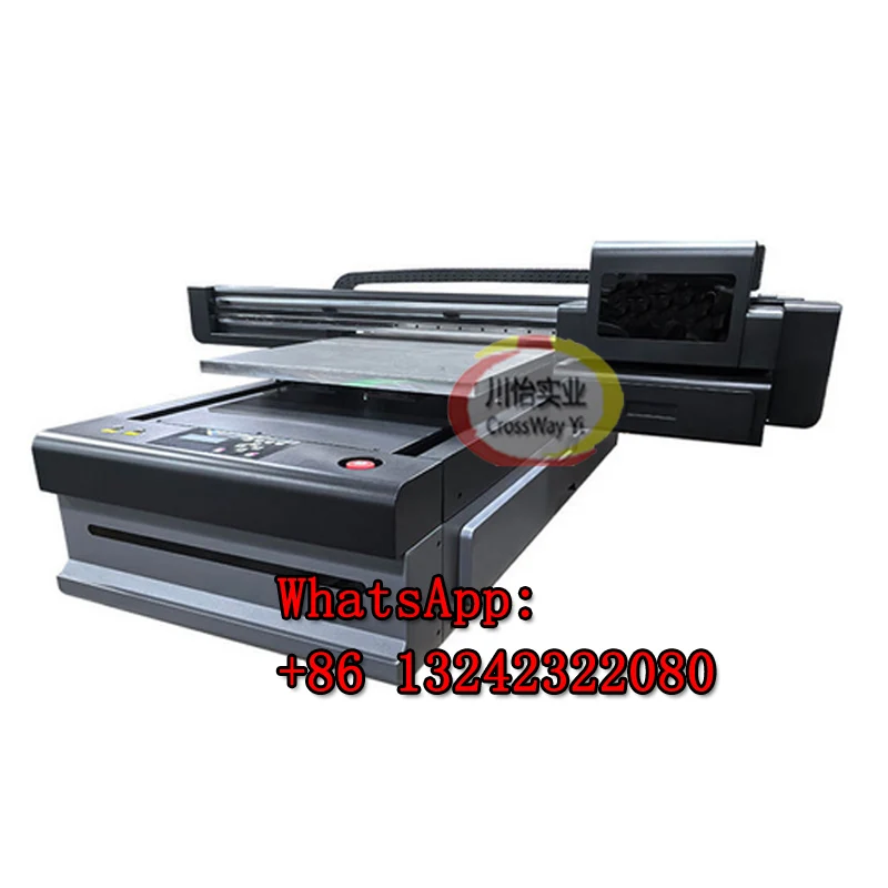 6090 A1 UV Flatbed Printer For Inkjet Bottle Stone Glass PVC Wood Acrylic