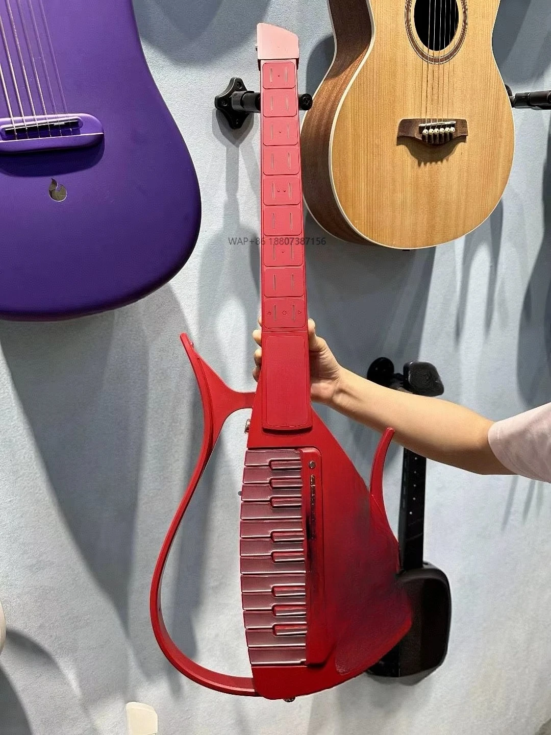 

Stringless Keyboard Electric Guitar