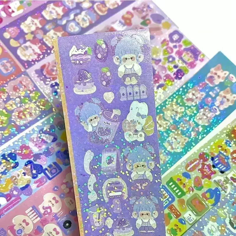 100pcs Cute Stickers With Adorable Designs For Notebook Decoration (Mini Stickers)