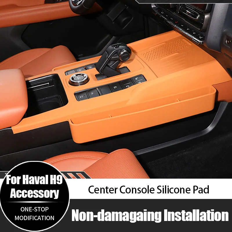

For Haval h9 Central Control Fully-covered Silicone Storage Pad Hot Selling Internal Accessories