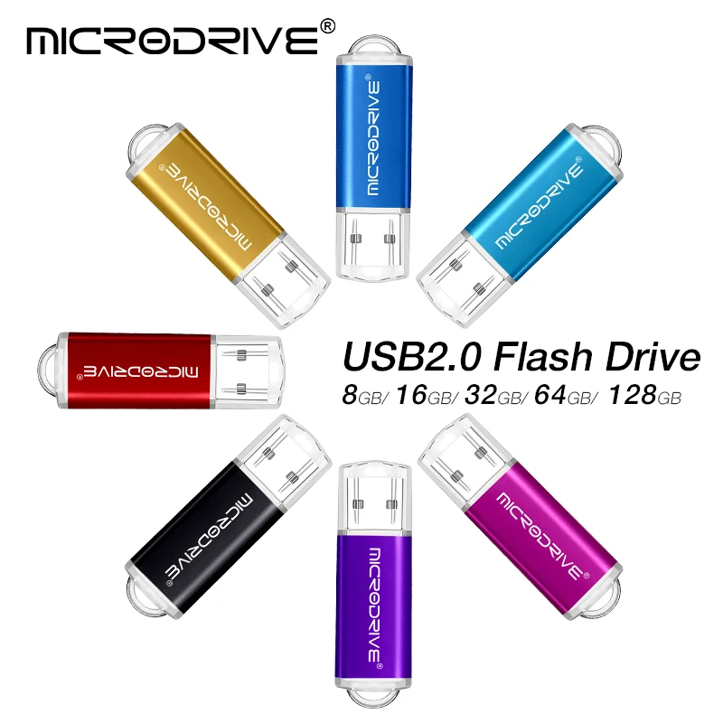 USB Flash Drive 128GB 64GB 32GB 16GB 8GB USB 2.0 Pen Drive Flash Memory Card U Stick High Speed Memoria Usb Pendrive image 4