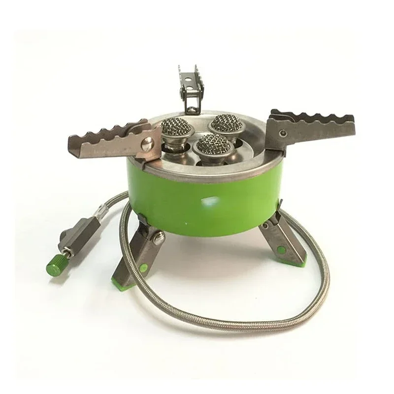 

Outdoor Camping Windproof Burners Hiking Picnic Gas Stove