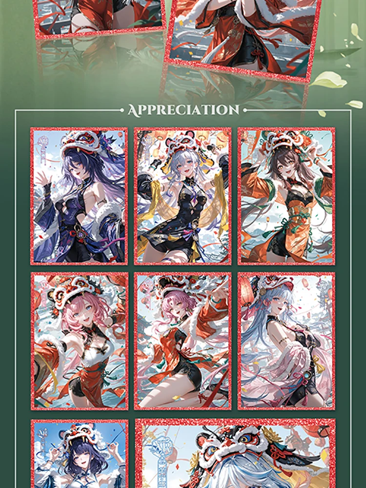 

2025 Goddess Story Cards Board A4 Acrylic Cards "RK Card Club" - [Heart Flow] Acrylic Girl Habbies Gift