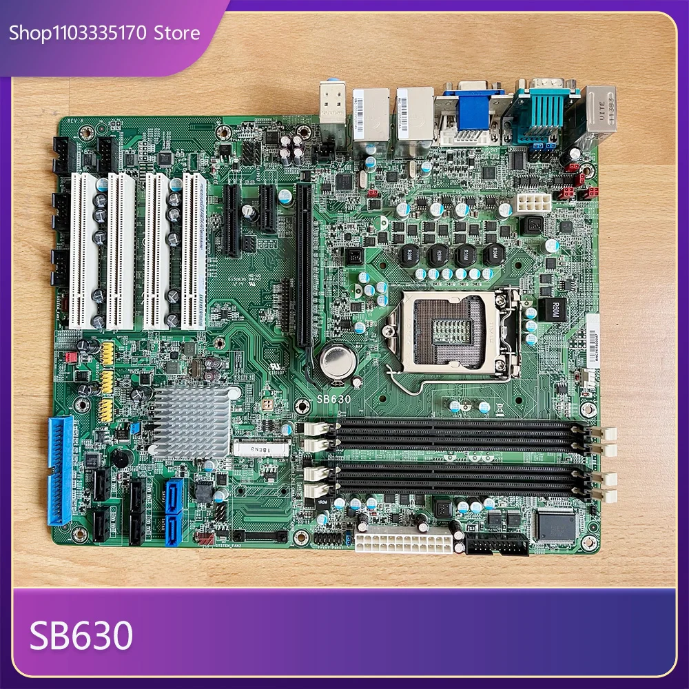 Motherboard komputer pribadi industri DFI SB630 kartu port ganda