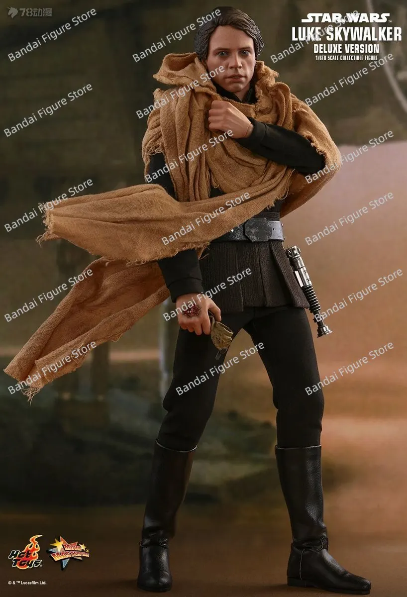 HT HotToys MMS517 1/6 Kolekcjonerska Figurka Luke Skywalker Star Wars Odważny Chłopiec Delikatny 12" Pełny Zestaw Model Żołnierza Prezent
