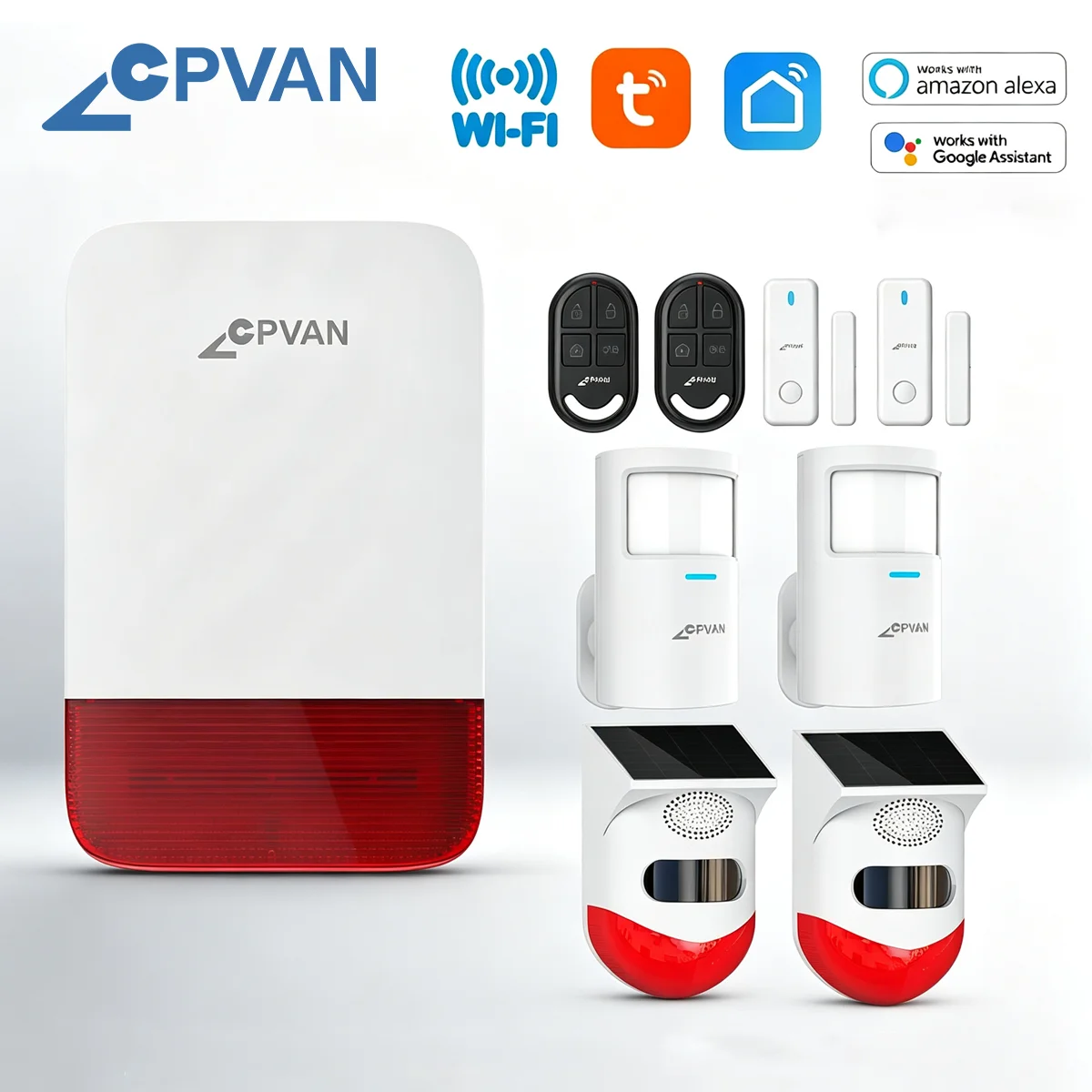 cpvan-sirena-d'allarme-wifi-smart-tuya-125db-ad-alto-decibel-impermeabile-solare-wireless-per-sicurezza-casa-giardino-villa-garage