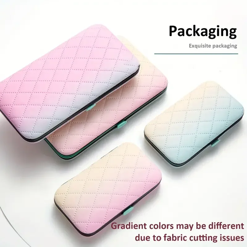 18 pièces ensemble de coupe-ongles ensemble de coupe-ongles en acier inoxydable coupe-ongles Kit de pédicure lime à ongles coupe-ongles manucure Kit de beauté