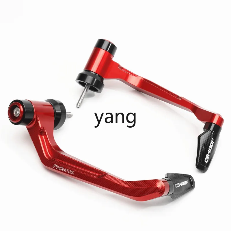 YJQ CBR500R CB400F aluminum alloy handle horn guard brake protection rod