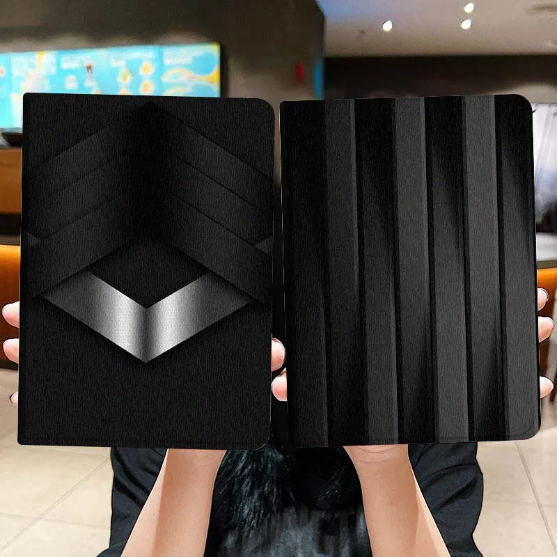

Popular Carbon Fiber Cool For iPad Pro Air Mini 2 3 4 5 6 7 6th 7th 10th 11th 10.2 9.7 10.5 11 Foldable Tablet Case Gift