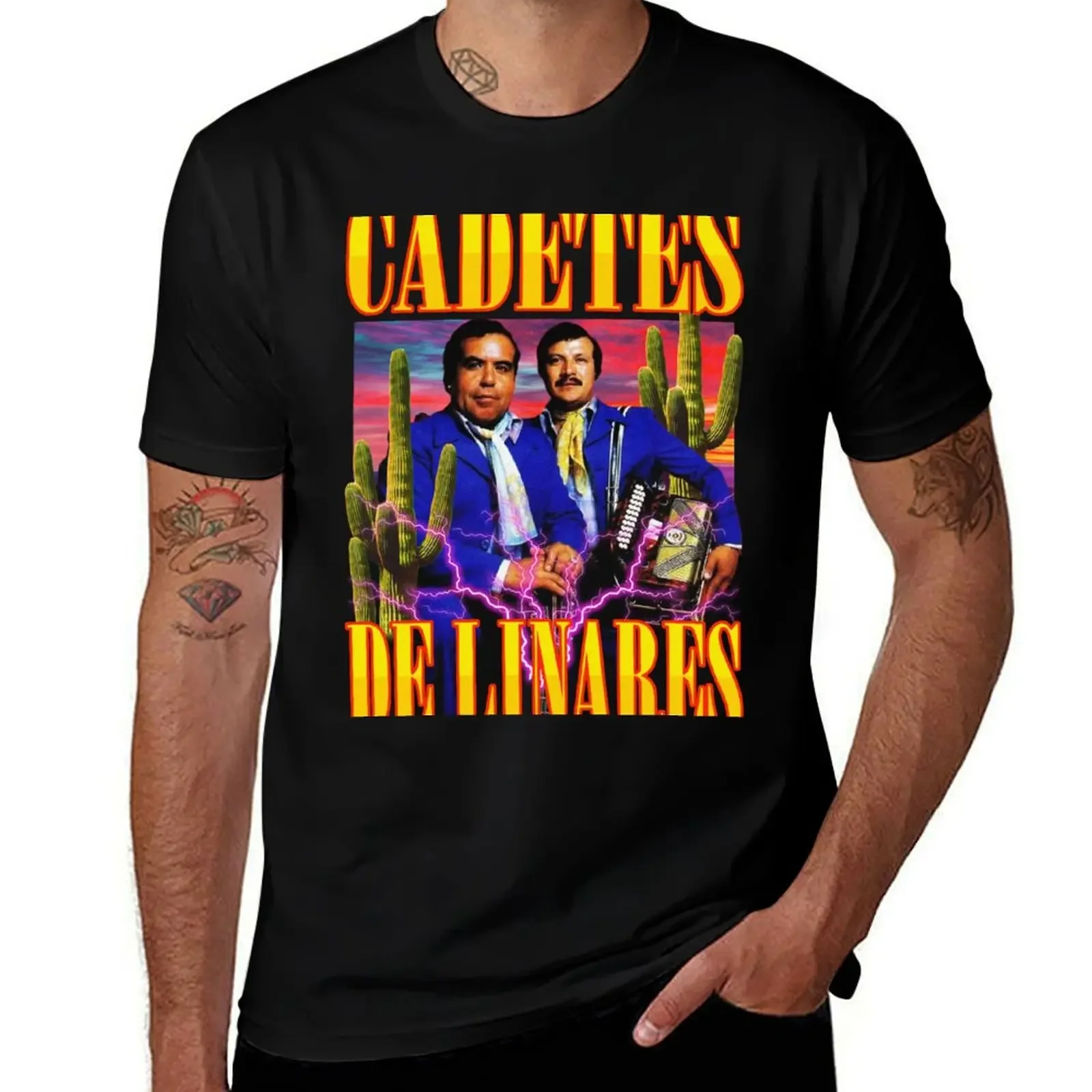 Linares Cadets Vintage Retro Design T-Shirt anime stuff cotton graphic tees plus size tops mens fashion