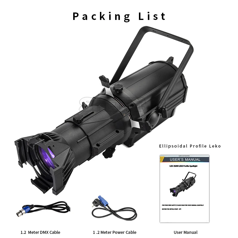 shehds leko par lights para concerto teatro modelo de palco led rgbw wcw 250w pcs 01