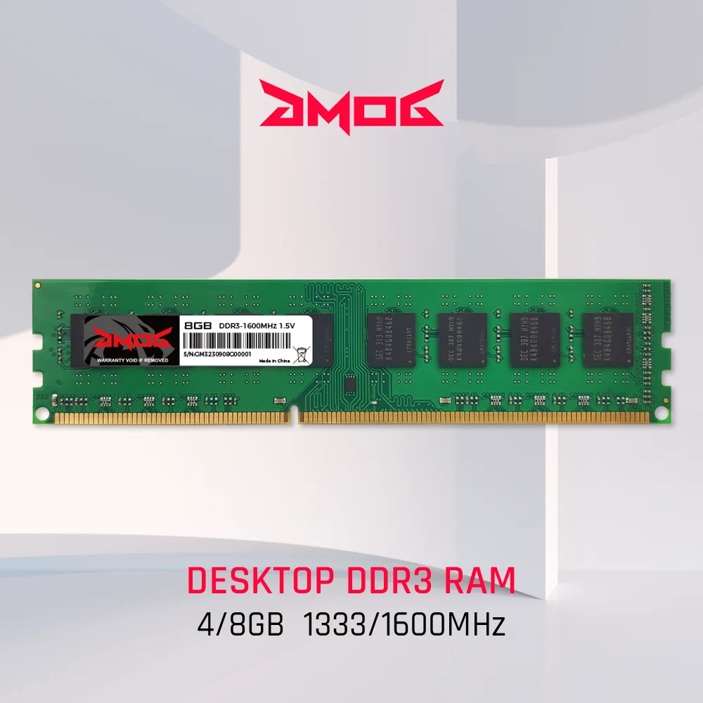 

Оперативная память GMOG DDR3 для настольного компьютера 4 ГБ 8 ГБ 1333 МГц 1600 МГц 1,5 в 240-Pin DDR3