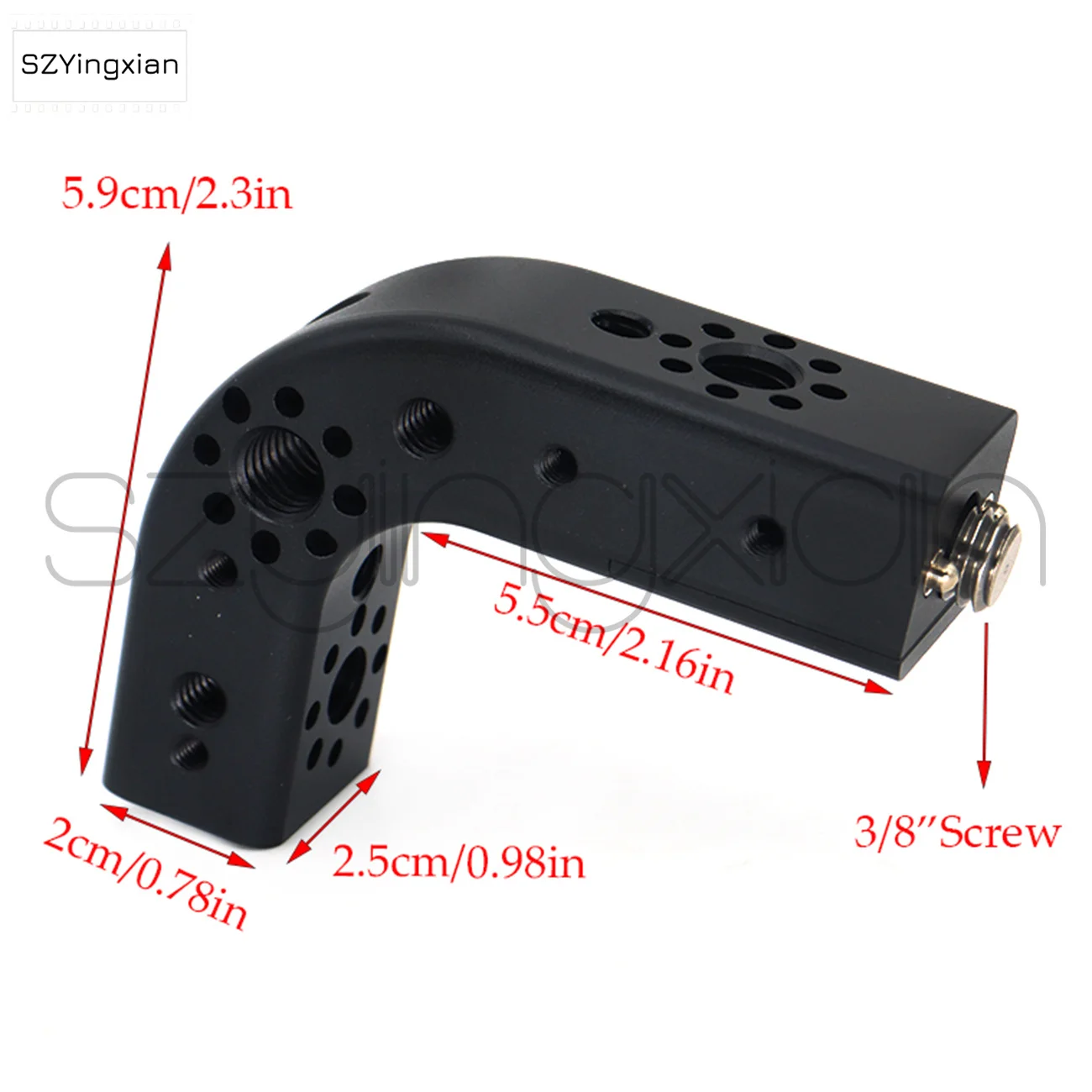 

The ARRI Aelxa Camera Top Handle Fixing Device Uses 3/8 "Screws to Secure the Universal Handle,