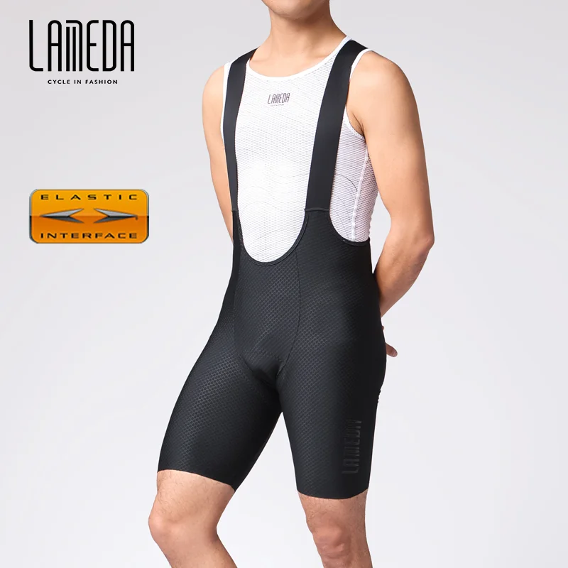 Lameda Cycling Bib Shorts For Men Double Arrow Men's Cycling Shorts Elastic Professional Summer Bicycle Riding Pants