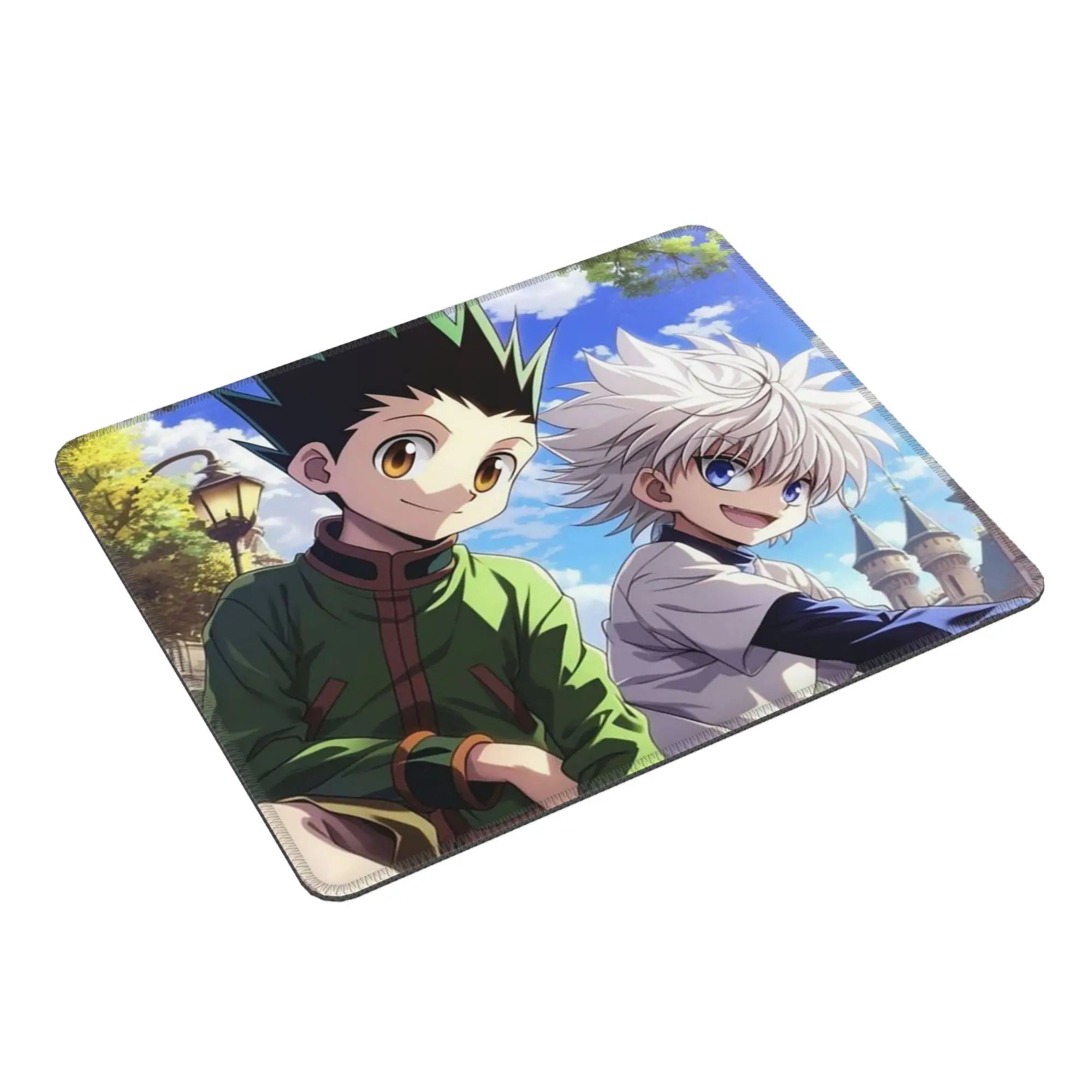 Cartoon Anime Hunter x Hunter Mouse Pad Computer Keyboard Mouse Mat Gaming PC Laptop Desk Mat Office Accessories Table Mats
