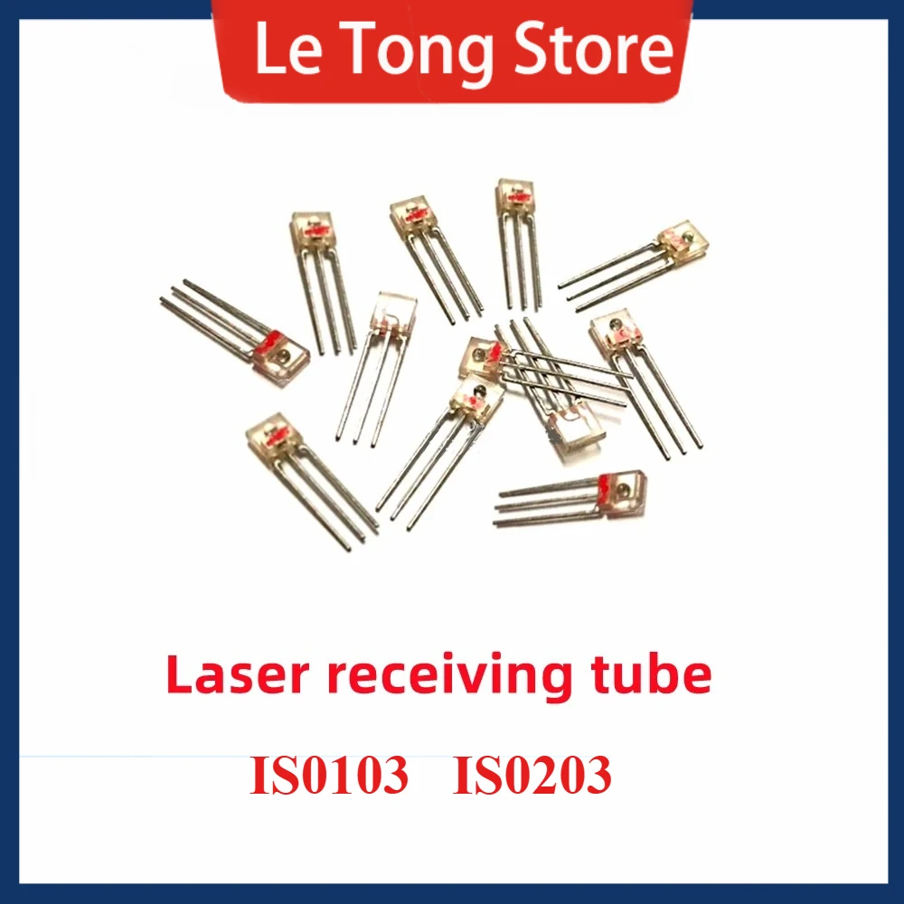 10PCS  IS0103 Laser receiver tube-to-tube (non-modem) Normal high/low level IS0103/IS0203