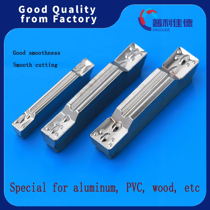 PROGUIDE Original MGMN150 200 250-G 300 400-M 500-M AL01 CNC Grooving Turning Tool Carbide Inserts Cutter Cutting For Aluminum