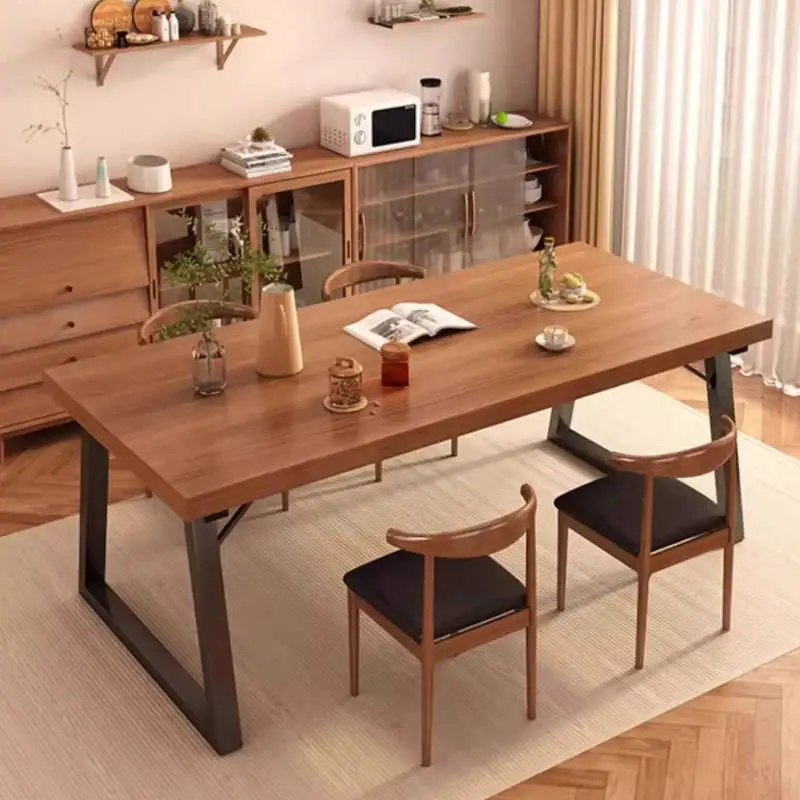 

Italian Decorations Dining Tables Space Legs Party Expandable Luxury Dining Tables Set Wood Modern Mesas Comedor Furniture Home