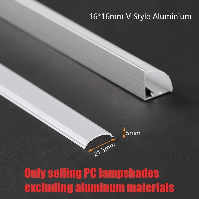 15/30 متر Led الألومنيوم الشخصي غطاء بلاستيكي خزانة خزانة الكتب الخطي ضوء بار مبعثر لوحة Led قطاع قناة الناشر عاكس الضوء