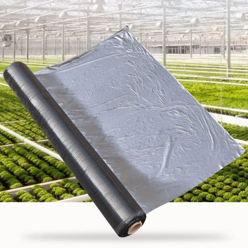 

202510kg Agriculture Mulch Film Black Plastic Ground Cover Cool Down Insect Control Agricultural Mulch Film
