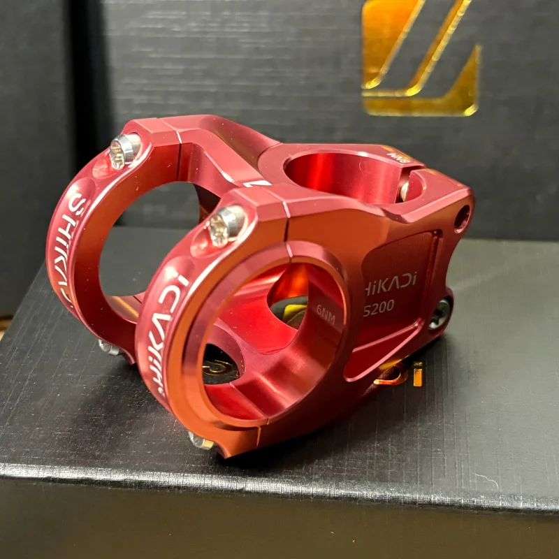 

26New Style ShikadiS200PLUS31.8Caliber CNCUltra-light high-strength short bicycle downhill stem145g