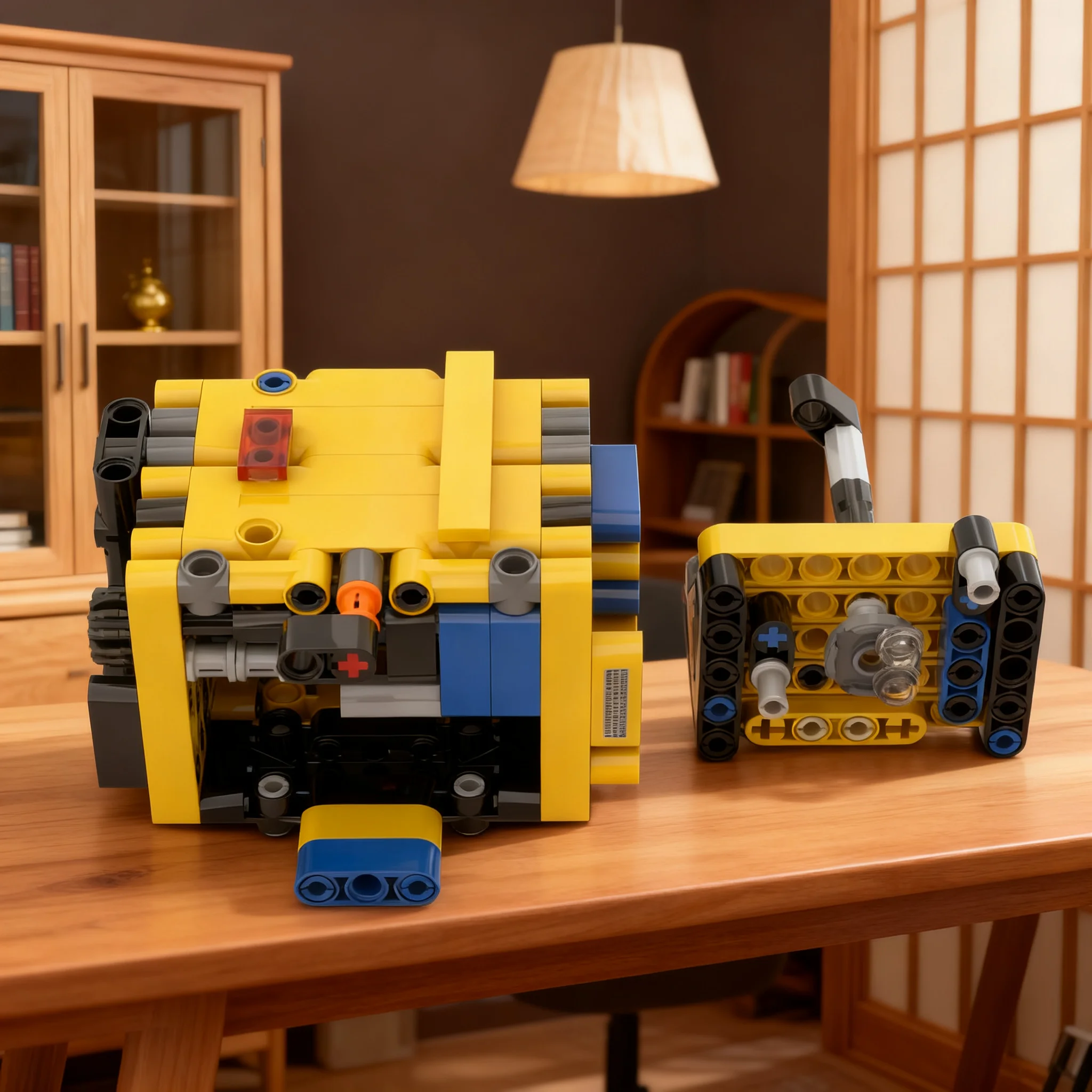 219pcs MOC Alt Working Vault Technical Model Building Blocks Construction Toy Christmas Gifts Creative DIY Idea Presentation Art