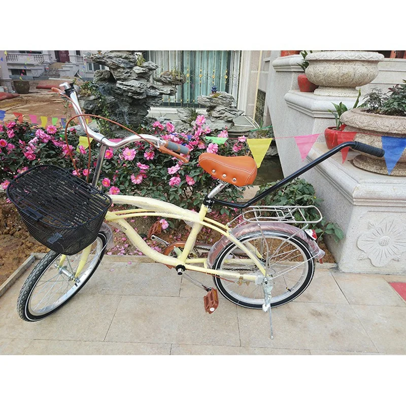 A88M دراجة التدريب دفع انتزاع التوازن المقود دراجة المدرب مقبض للأطفال الأطفال الدراجات دراجة أداة