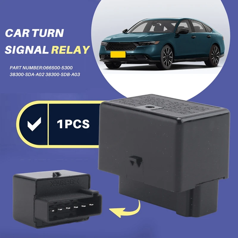 5X автомобильное 6-контактное реле указателя поворота для Honda Accord Acura RL 2003-2007 066500 -5300 38300SDAA02 38300-SDB-A03
