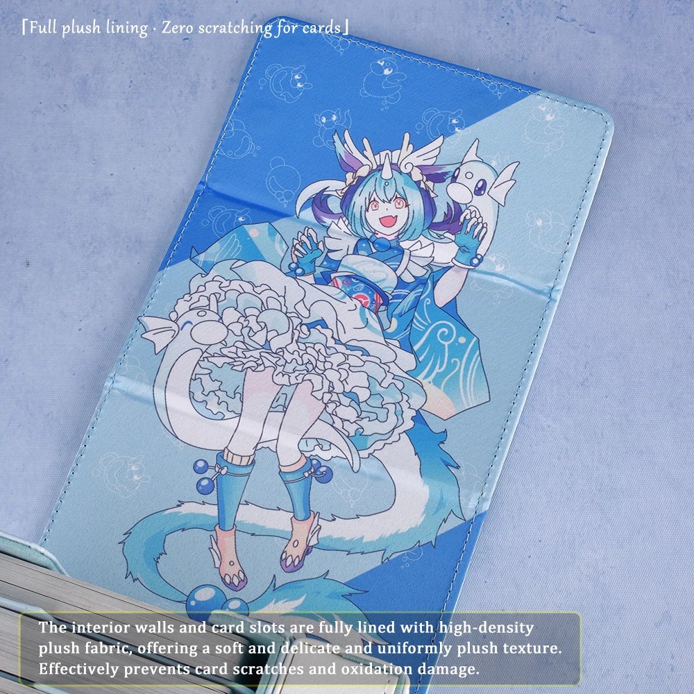 Boîte de pont de Dragonite pour linge, enrouleur de dés pour YGO PTCG, convient à 100 cartes à Double manches, plateau à dés, boîte de rangement de cartes TCG OPCG