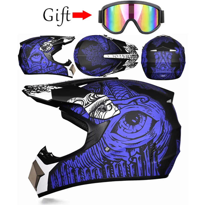 ORZ-905 Off road racing motorcycle helmet bicycle speed drop DH full helmet rally off-road helmet image 3