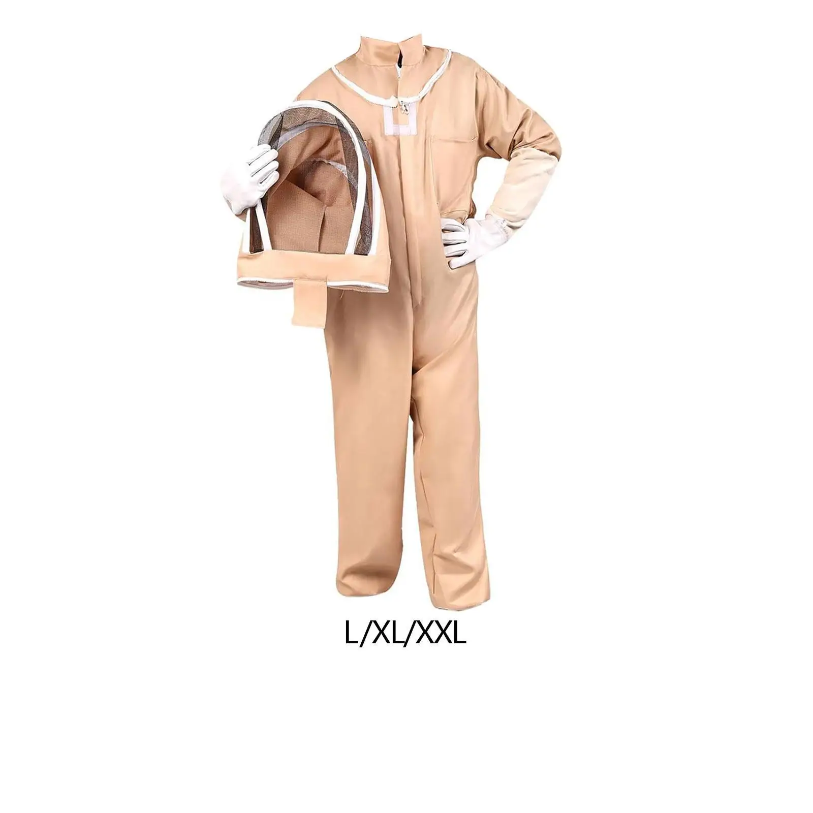 Bee suits with Beekeeping Gloves and Fencing Ventilated Breathable Beekeeping Suit