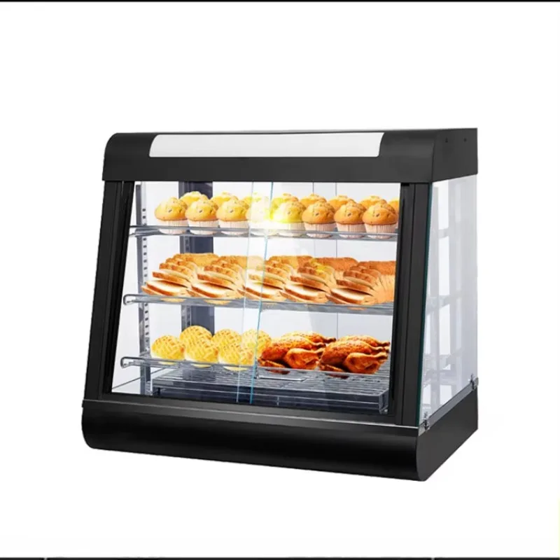 Factory Price Industrial Commercial Equipment Table Top Electric Food Warming Display Showcase Restaurant Food Warmer Display