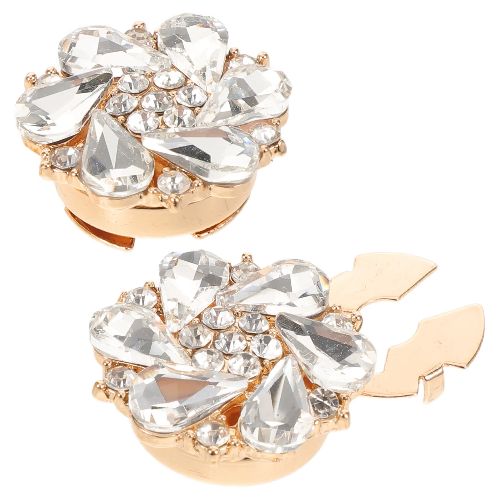 2 шт., креативные чехлы на пуговицы со стразами на рукавах