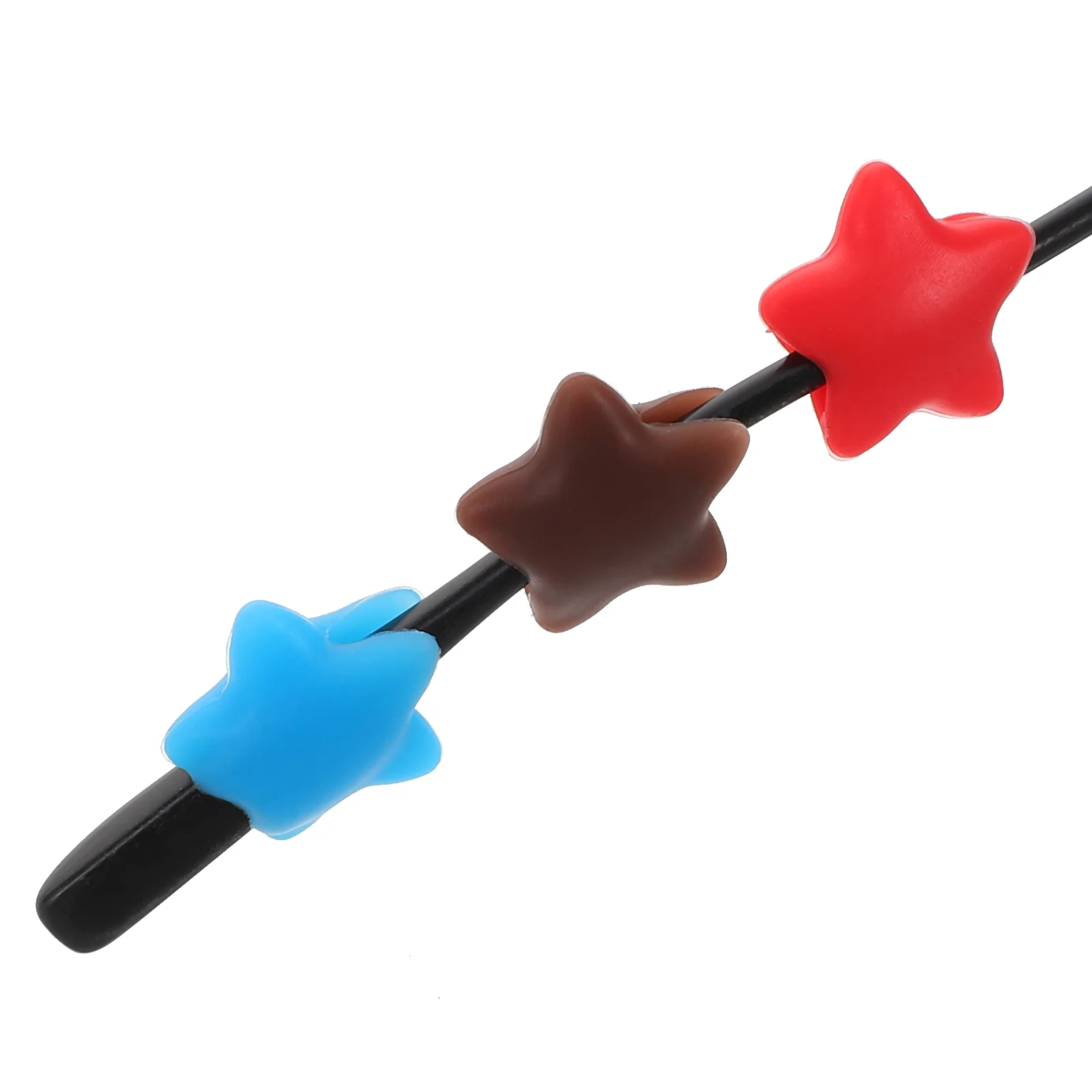 60 個の滑り止めシリカゲルイヤーマフメガネホルダー滑り止めイヤーグリップ子供用イヤホンシリコン眼鏡フック保護機能