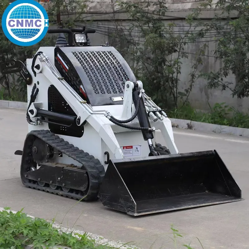 

CNMC CNM-T360Crawler Skid Steer Loader Compact Stand-on Mini Skid Steer Loader CE EPA Certified Customized Skid Steer for Farm