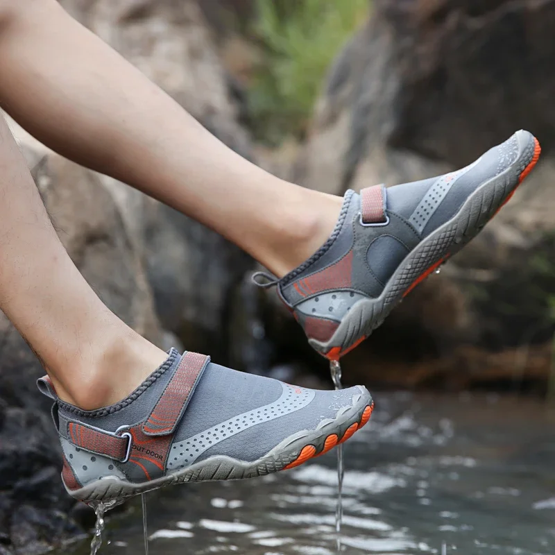 Unisex  Aqua Shoes Quick Dry Beach Shoes Men Breathable Sneakers Barefoot Upstream Water Shoes Women Swimming Sport Shoe