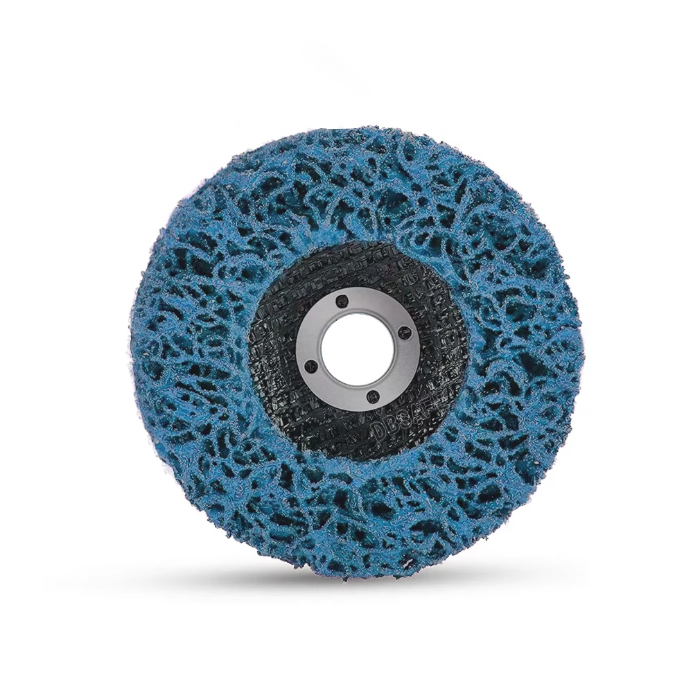 1PCS100/115/125mm Koraal Schijf Poly Strip Disc Diamant Slijpschijf Flap Disc voor haakse Slijper Verf Roest Verwijderen Schoon Schurende