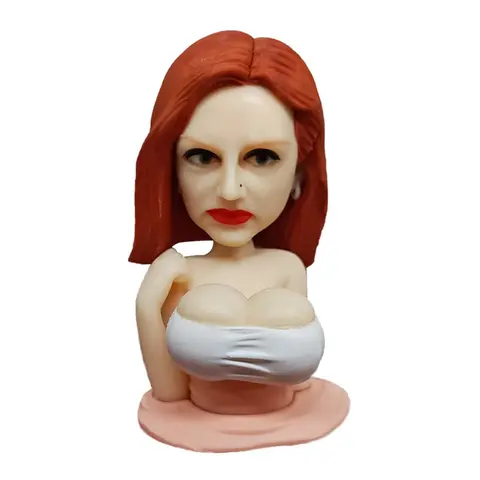흔들리는 유방 레이디 맞춤형 Bobblehead, 자동차 액세서리 차량 인테리어 장식, 자동 장식품 피규어 대시보드 맞춤화