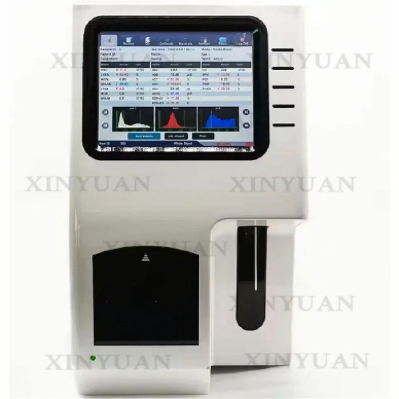 Hematology Analyzer, SY-B002B_Vet 3 Part Open System Veterinary CBC Blood Testing Machine for Animal Use