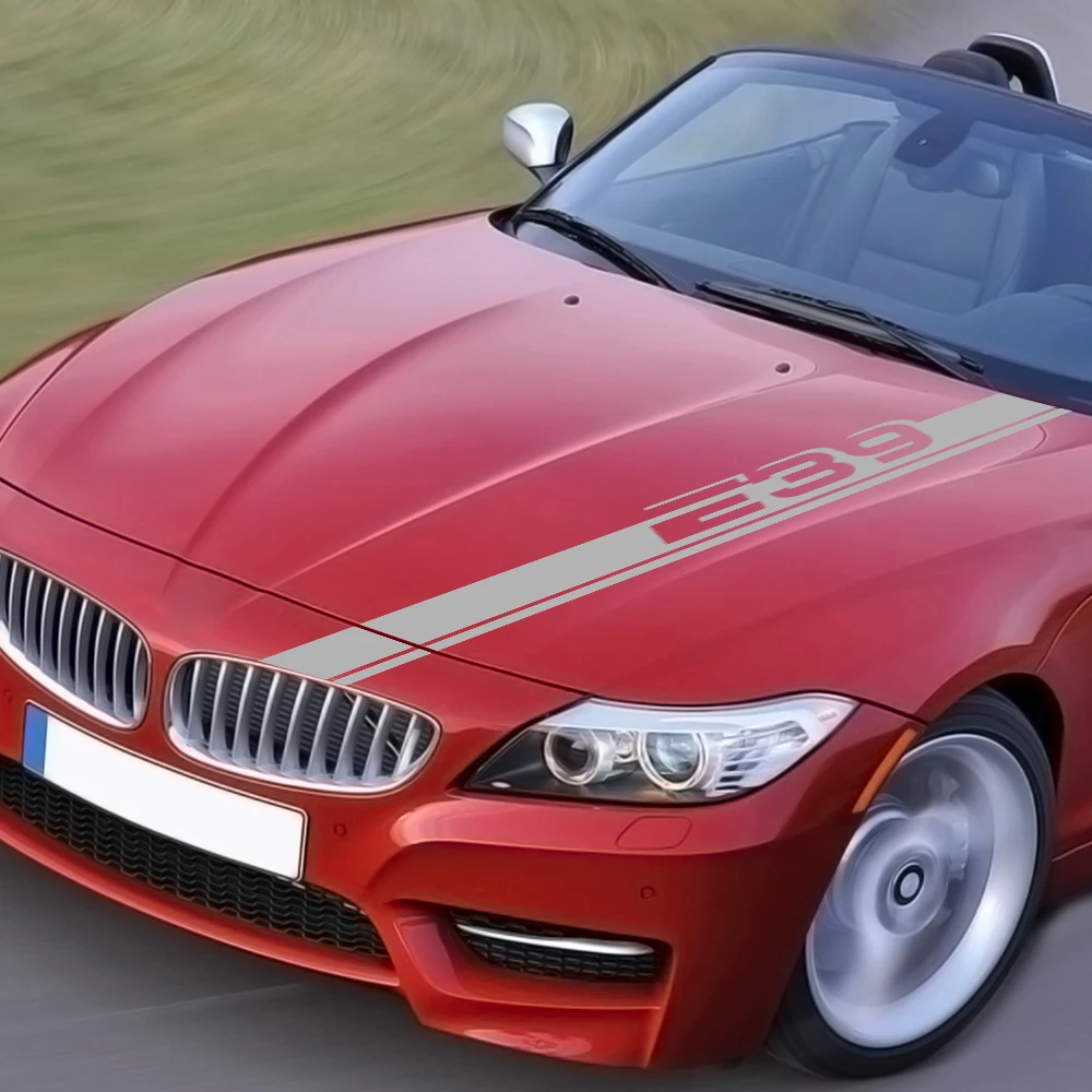 자동차 보닛 후드 스티커 액세서리 비닐 필름 데칼 For BMW E39 E46 E60 E90 E28 E30 E34 E36 E53 E61 E62 E70 E87 E91 E92 E93