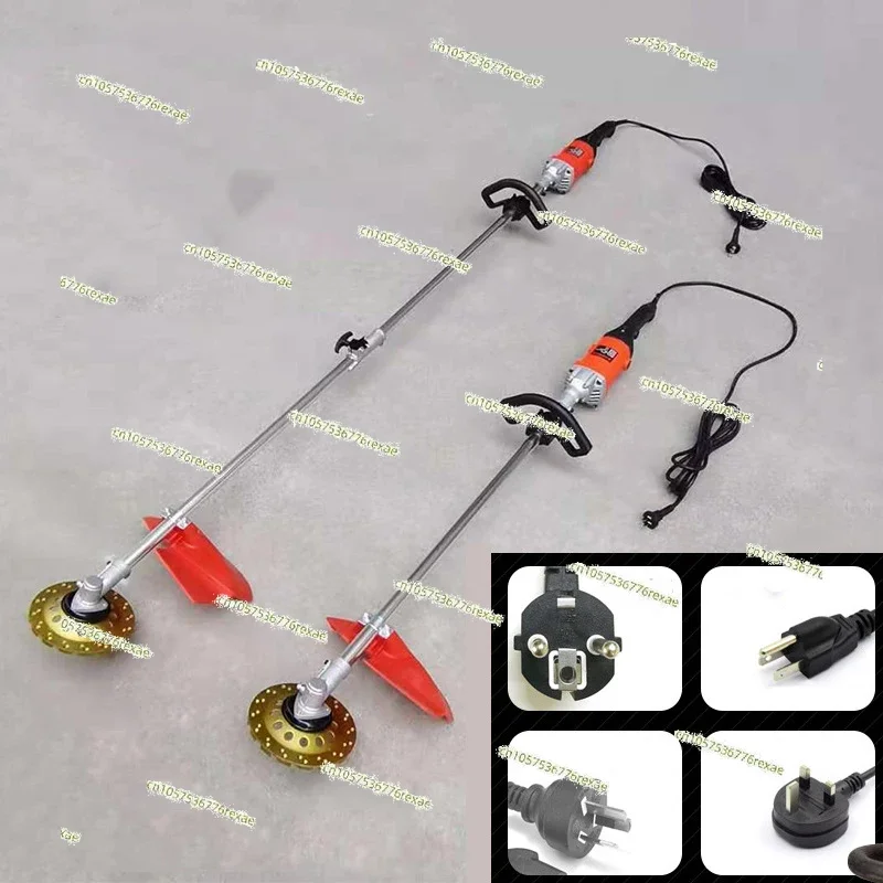 110V 220V electric concrete grinder cement floor smoothing wall ground grinder floor paint paint rough house red brick